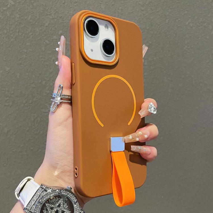親膚磁吸TPU手機殼附矽膠帶，適用於iPhone 13、iPhone 12 / 12 Pro、iPhone 12 Pro Max、iPhone 11 Pro Max、iPhone 11、iPhone 11 Pro