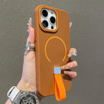 親膚磁吸TPU手機殼附矽膠帶，適用於iPhone 13、iPhone 12 / 12 Pro、iPhone 12 Pro Max、iPhone 11 Pro Max、iPhone 11、iPhone 11 Pro