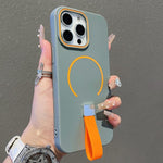 親膚磁吸TPU手機殼附矽膠帶，適用於iPhone 13、iPhone 12 / 12 Pro、iPhone 12 Pro Max、iPhone 11 Pro Max、iPhone 11、iPhone 11 Pro