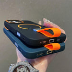 親膚磁吸TPU手機殼附矽膠帶，適用於iPhone 13、iPhone 12 / 12 Pro、iPhone 12 Pro Max、iPhone 11 Pro Max、iPhone 11、iPhone 11 Pro