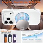 XDcase YADUN 旋轉支架磁吸手機殼，適用於 iPhone 17 Pro Max、iPhone 17 Pro