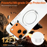 XDcase YADUN 旋轉支架磁吸手機殼，適用於 iPhone 17 Pro Max、iPhone 17 Pro