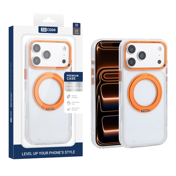XDcase YADUN 旋轉支架磁吸手機殼，適用於 iPhone 17 Pro Max、iPhone 17 Pro