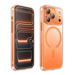 XDcase 霧面透明磁吸防震手機殼，適用於 iPhone 17 Pro Max、iPhone 17 Pro、iPhone 17