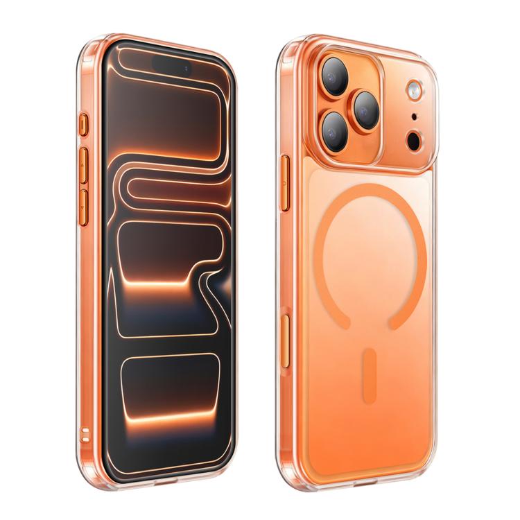XDcase 霧面透明磁吸防震手機殼，適用於 iPhone 17 Pro Max、iPhone 17 Pro、iPhone 17