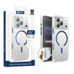 XDcase 霧面透明磁吸防震手機殼，適用於 iPhone 17 Pro Max、iPhone 17 Pro、iPhone 17