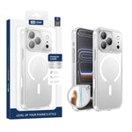 XDcase 霧面透明磁吸防震手機殼，適用於 iPhone 17 Pro Max、iPhone 17 Pro、iPhone 17