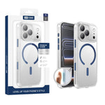 XDcase 霧面透明磁吸防震手機殼，適用於 iPhone 17 Pro Max、iPhone 17 Pro、iPhone 17