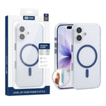 XDcase 霧面透明磁吸防震手機殼，適用於 iPhone 17 Pro Max、iPhone 17 Pro、iPhone 17