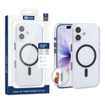 XDcase 霧面透明磁吸防震手機殼，適用於 iPhone 17 Pro Max、iPhone 17 Pro、iPhone 17