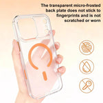 XDcase 霧面透明磁吸防震手機殼，適用於 iPhone 17 Pro Max、iPhone 17 Pro、iPhone 17