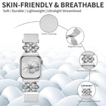 xDfind 中國結尼龍編織磁扣錶帶，適用於 Apple Watch 42 / 44 / 45 / 46 / 49mm，適用於 Apple Watch 38 / 40 / 41 / S11 42mm