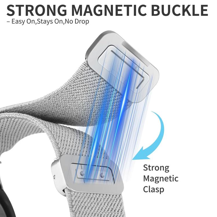 xDfind 中國結尼龍編織磁扣錶帶，適用於 Apple Watch 42 / 44 / 45 / 46 / 49mm，適用於 Apple Watch 38 / 40 / 41 / S11 42mm