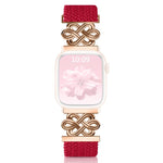 xDfind 中國結尼龍彩虹編織磁扣錶帶，適用於 Apple Watch 42 / 44 / 45 / 46 / 49mm，適用於 Apple Watch 38 / 40 / 41 / S11 42mm