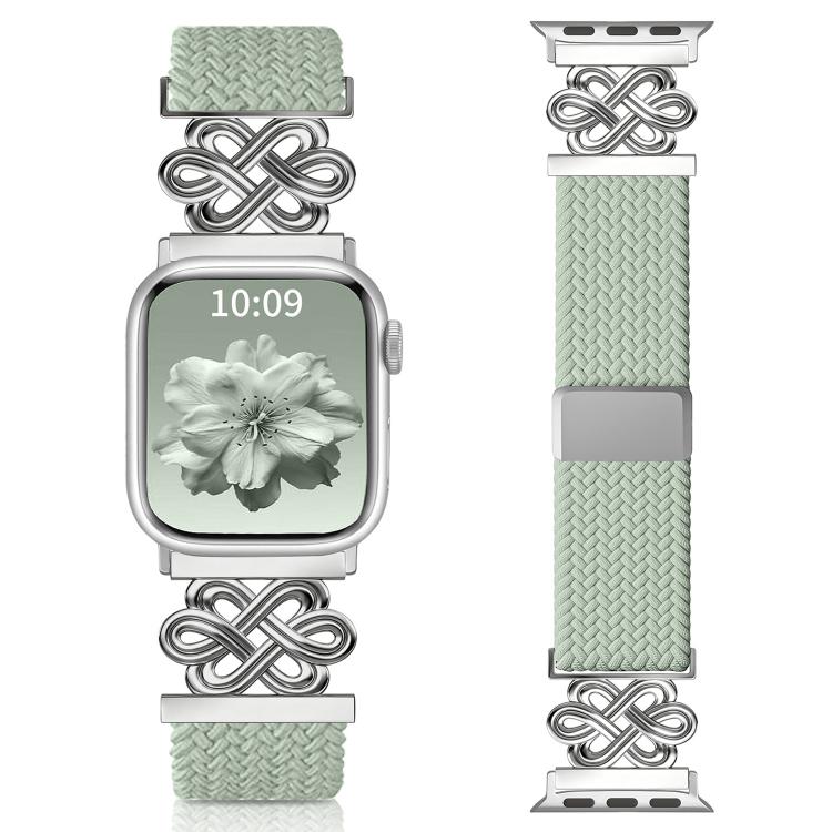 xDfind 中國結尼龍彩虹編織磁扣錶帶，適用於 Apple Watch 42 / 44 / 45 / 46 / 49mm，適用於 Apple Watch 38 / 40 / 41 / S11 42mm