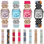 xDfind 中國結尼龍彩虹編織磁扣錶帶，適用於 Apple Watch 42 / 44 / 45 / 46 / 49mm，適用於 Apple Watch 38 / 40 / 41 / S11 42mm