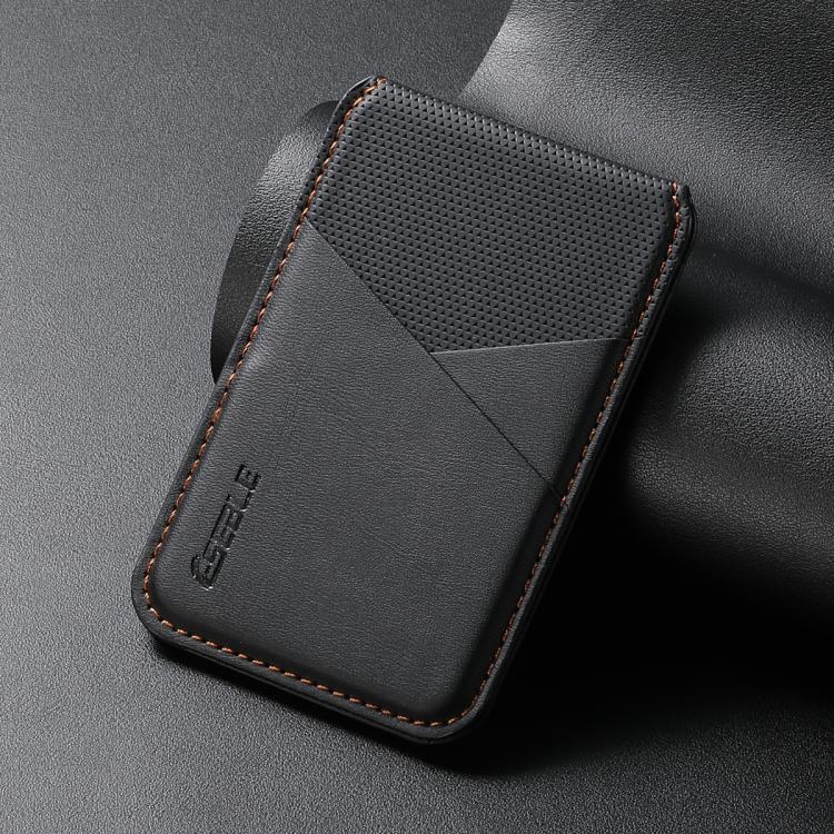ESEBLE S3 撞色仿皮紋理磁吸 RFID 手機卡槽收納套