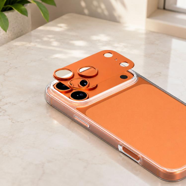 XDcase 5片鈦合金鏤空相機鏡頭保護膜，適用於 iPhone 17 Pro Max、iPhone 17 Pro