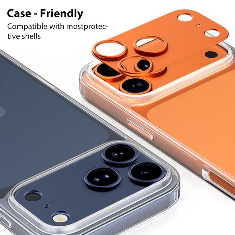 XDcase 5片鈦合金鏤空相機鏡頭保護膜，適用於 iPhone 17