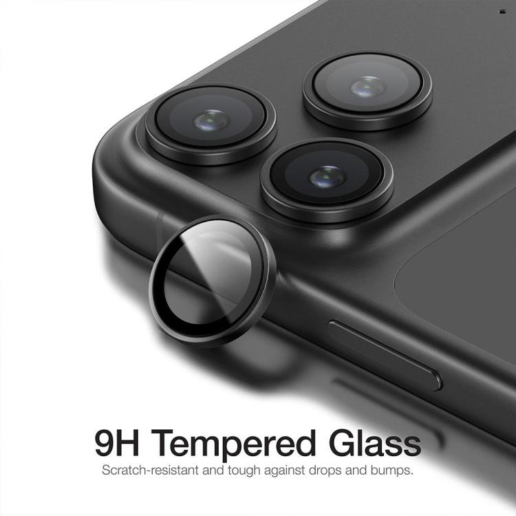 XDcase 5片 AF + AR Hawkeye 相機鏡頭保護膜附對位工具，適用於 iPhone 17 Pro Max、iPhone 17 Pro