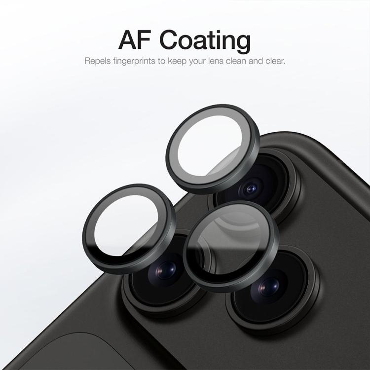 XDcase 5片 AF + AR Hawkeye 相機鏡頭保護膜附對位工具，適用於 iPhone 17 Pro Max、iPhone 17 Pro
