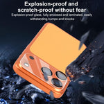 XDcase 5片絲印一體成型鋼化玻璃後置相機膜，適用於 iPhone 17 Pro Max、iPhone 17 Pro、iPhone 17、iPhone Air