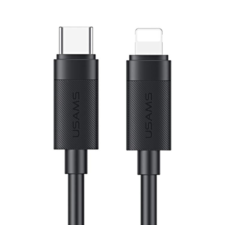 USAMS SJ781 U94 USB-C / Type-C 轉 8 Pin PD30W 快充數據線，1米