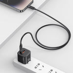 USAMS SJ781 U94 USB-C / Type-C 轉 8 Pin PD30W 快充數據線，1米