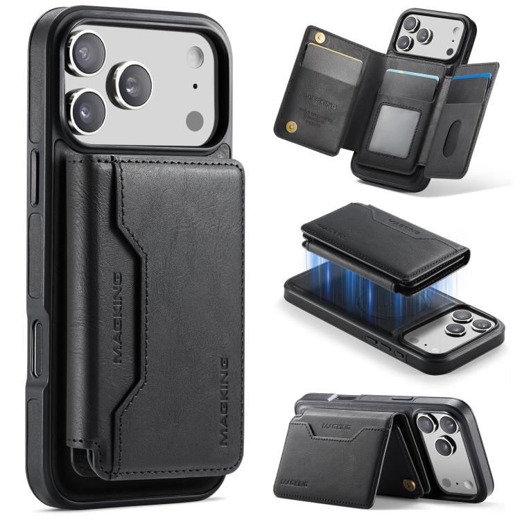 MAGKING K3 系列 MagSafe RFID K3 Pro 卡包可拆卸手機殼，適用於 iPhone 17 Pro Max、iPhone 17 Pro、iPhone Air