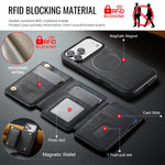 MAGKING K3 系列 MagSafe RFID K3 Pro 卡包可拆卸手機殼，適用於 iPhone 17 Pro Max、iPhone 17 Pro、iPhone Air