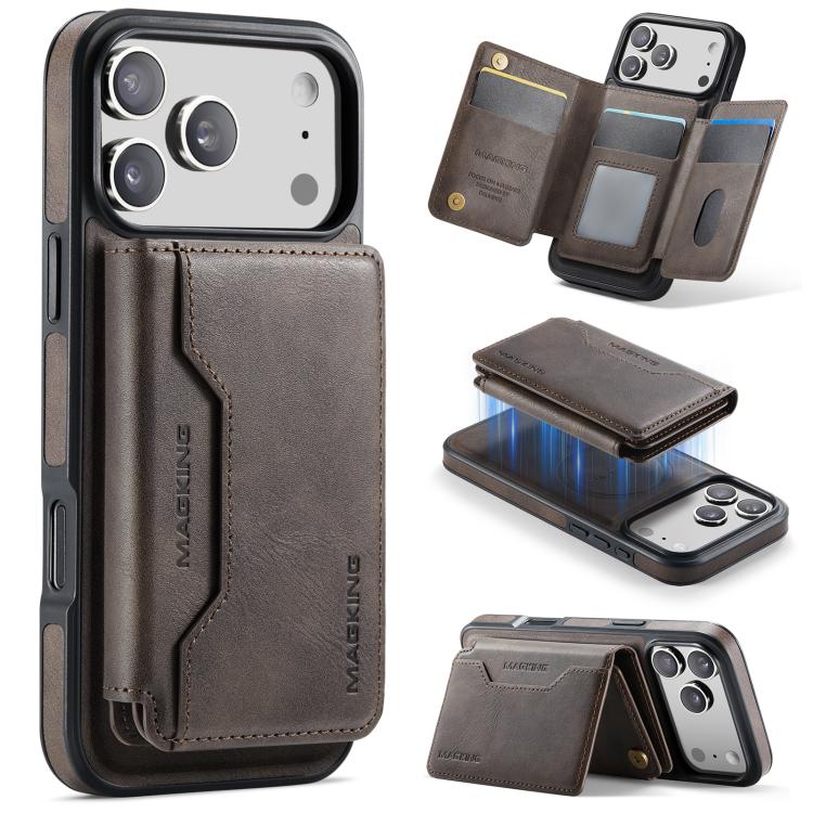 MAGKING K3 系列 MagSafe RFID K3 Pro 卡包可拆卸手機殼，適用於 iPhone 17 Pro Max、iPhone 17 Pro、iPhone Air