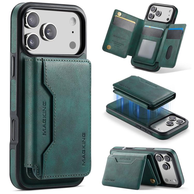 MAGKING K3 系列 MagSafe RFID K3 Pro 卡包可拆卸手機殼，適用於 iPhone 17 Pro Max、iPhone 17 Pro、iPhone Air