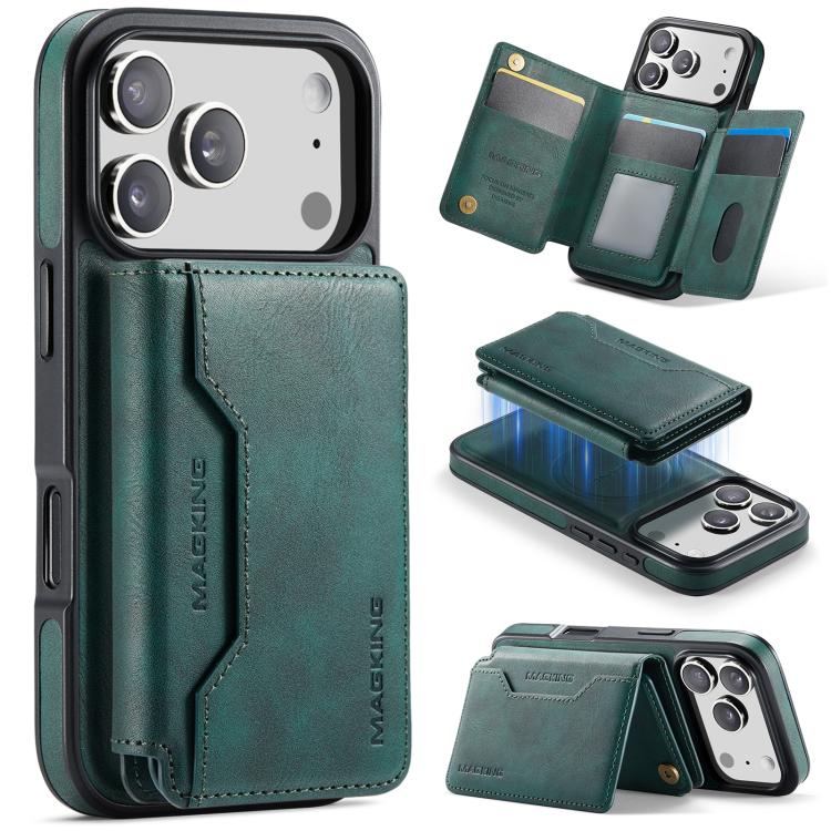 MAGKING K3 系列 MagSafe RFID K3 Pro 卡包可拆卸手機殼，適用於 iPhone 17 Pro Max、iPhone 17 Pro、iPhone Air