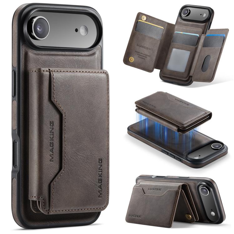 MAGKING K3 系列 MagSafe RFID K3 Pro 卡包可拆卸手機殼，適用於 iPhone 17 Pro Max、iPhone 17 Pro、iPhone Air