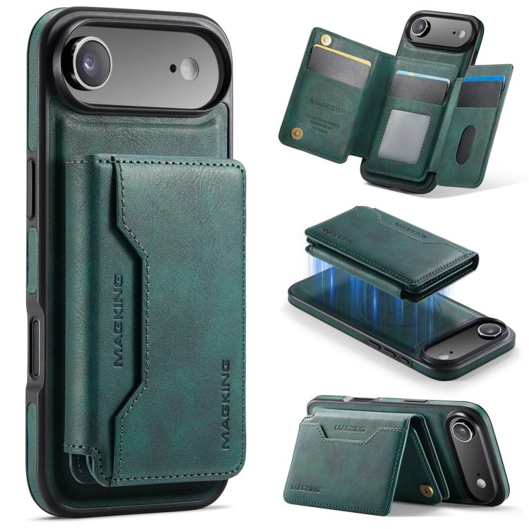 MAGKING K3 系列 MagSafe RFID K3 Pro 卡包可拆卸手機殼，適用於 iPhone 17 Pro Max、iPhone 17 Pro、iPhone Air