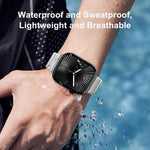 單珠折疊扣金屬鈦合金錶帶，適用於 Apple Watch 46mm / 49mm / 45mm / 44mm，適用於 Apple Watch 42mm / 41mm / 40mm / 38mm