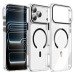 Kemeng 透明 PC 磁吸手機殼，適用於 iPhone 17 Pro Max、iPhone 17 Pro