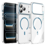 Kemeng 透明 PC 磁吸手機殼，適用於 iPhone 17 Pro Max、iPhone 17 Pro