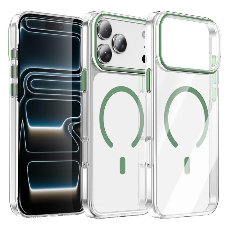 Kemeng 透明 PC 磁吸手機殼，適用於 iPhone 17 Pro Max、iPhone 17 Pro