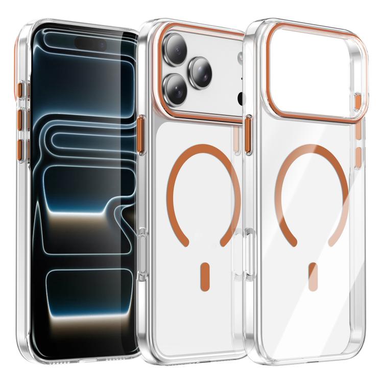 Kemeng 透明 PC 磁吸手機殼，適用於 iPhone 17 Pro Max、iPhone 17 Pro