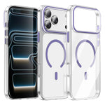 Kemeng 透明 PC 磁吸手機殼，適用於 iPhone 17 Pro Max、iPhone 17 Pro