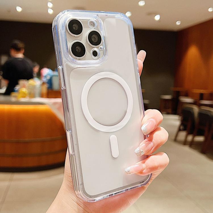 磨砂 PC 混合 TPU 磁吸手機殼，帶 AI 感應鍵，適用於 iPhone 17 Pro Max、iPhone 17 Pro、iPhone 17、iPhone Air、iPhone 16 Pro Max、iPhone 16 Pro、iPhone 16