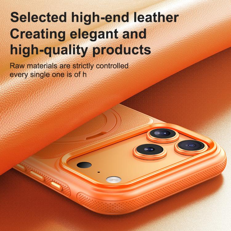皮革紋理 360 度旋轉磁吸支架手機殼，適用於 iPhone 17 Pro Max、iPhone 17 Pro、iPhone 17、iPhone Air、iPhone 16 Pro Max、iPhone 16 Pro、iPhone 16 Plus、iPhone 16