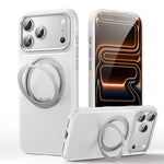皮革紋理 360 度旋轉磁吸支架手機殼，適用於 iPhone 17 Pro Max、iPhone 17 Pro、iPhone 17、iPhone Air、iPhone 16 Pro Max、iPhone 16 Pro、iPhone 16 Plus、iPhone 16
