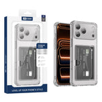 XDcase 透明 TPU 卡槽精準孔位手機殼，適用於 iPhone 17 Pro Max、iPhone 17 Pro、iPhone 17、iPhone Air