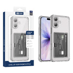 XDcase 透明 TPU 卡槽精準孔位手機殼，適用於 iPhone 17 Pro Max、iPhone 17 Pro、iPhone 17、iPhone Air