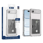XDcase 透明 TPU 卡槽精準孔位手機殼，適用於 iPhone 17 Pro Max、iPhone 17 Pro、iPhone 17、iPhone Air