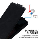 直立翻蓋純色素食皮革手機殼附斜背鍊，適用於 iPhone 11 Pro Max、iPhone 11、iPhone 11 Pro