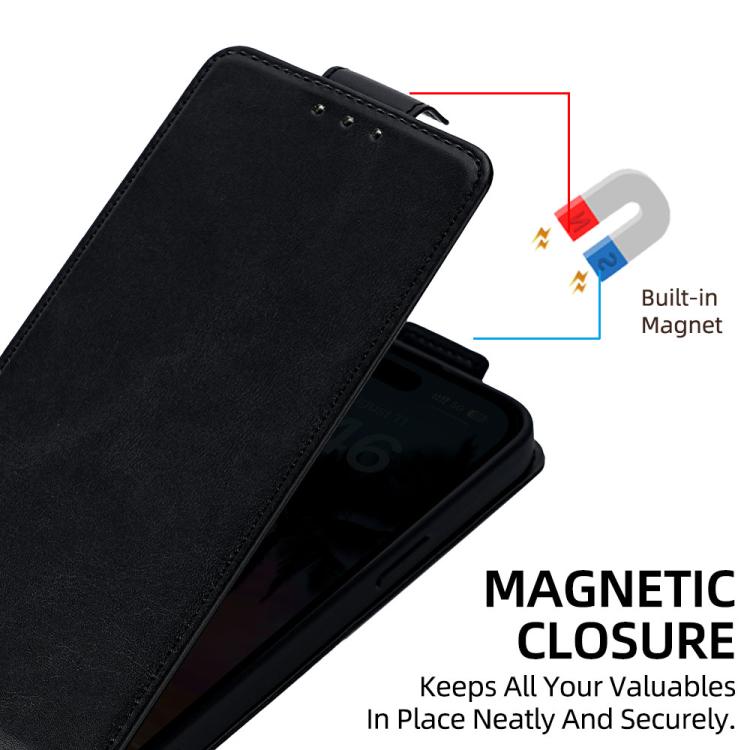 直立翻蓋純色素食皮革手機殼附斜背鍊，適用於 iPhone 11 Pro Max、iPhone 11、iPhone 11 Pro