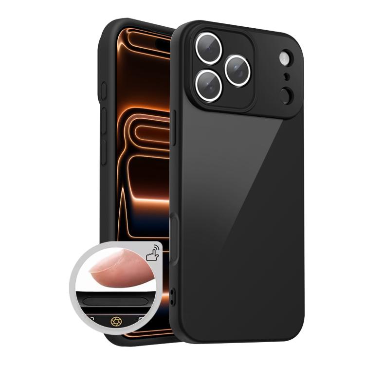 XDcase AI 按鈕整合全覆蓋仿矽膠手機殼，適用於 iPhone 17 Pro Max、iPhone 17 Pro